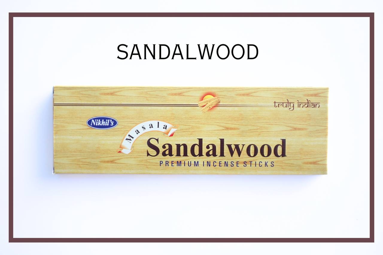 عود دست ساز هندی صندل وود برند نیخیل