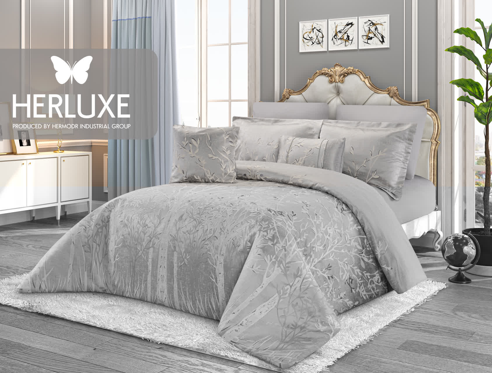 روتختی هرمدر لوکس هرمدر (هرلوکس) مدل بستان طوسی