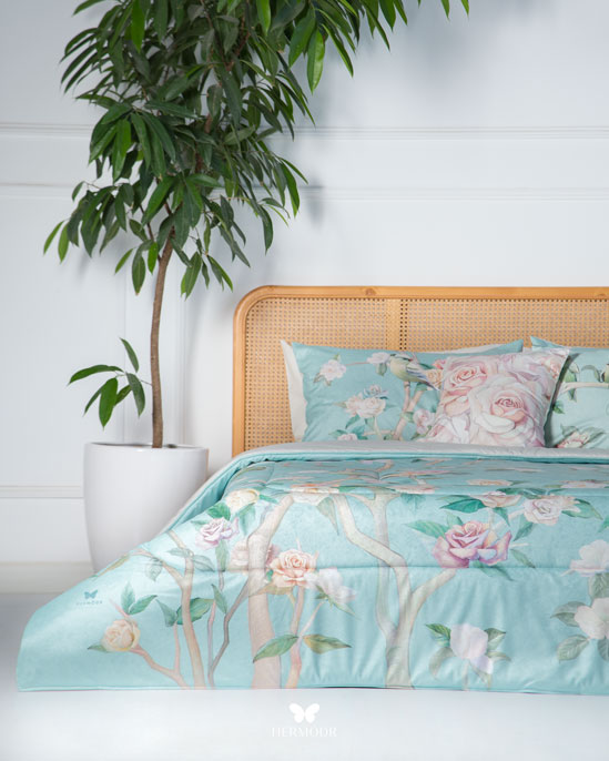 روتختی هرمدر مدل حیات - سرویس لحاف 2 نفره کتان ارگانیک